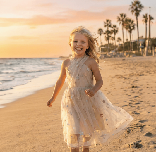 Silver & Gold Eras Dress Size 5-6