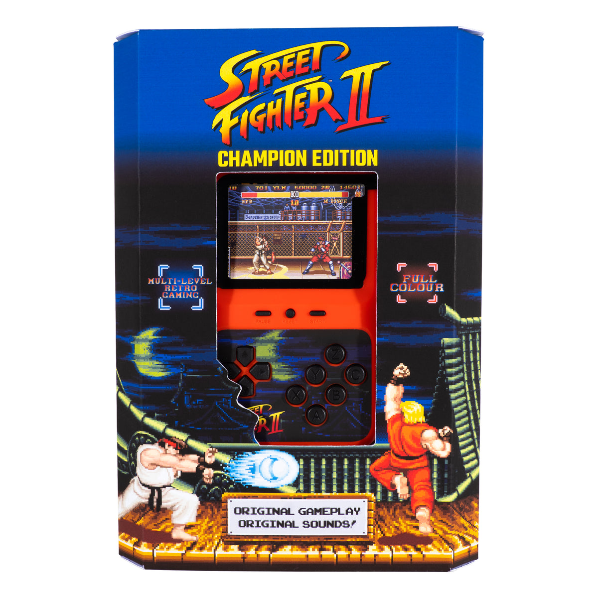 Street Fighter Color Handheld Arcade Game