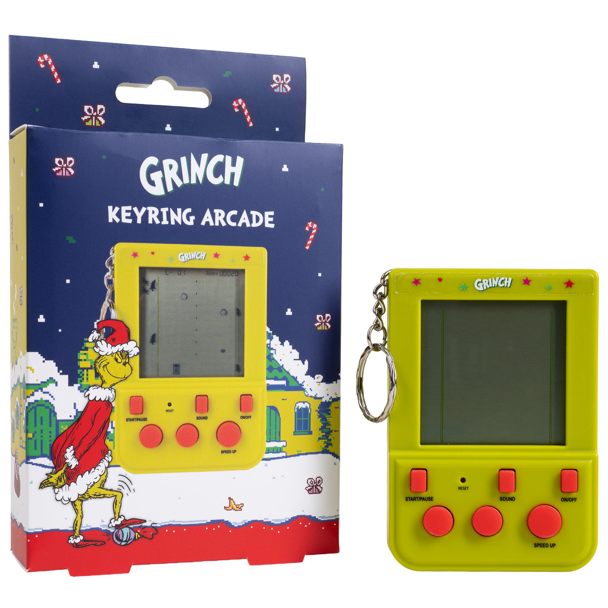 The Grinch Keyring Arcade Game
