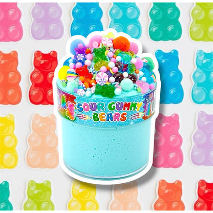 Sour Gummy Bears Slime