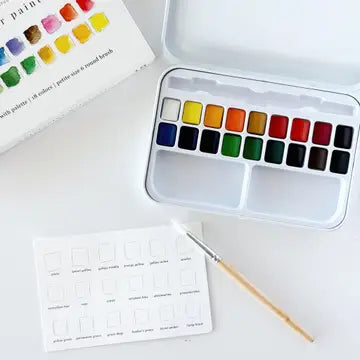 Watercolor Paint Set 18 colors