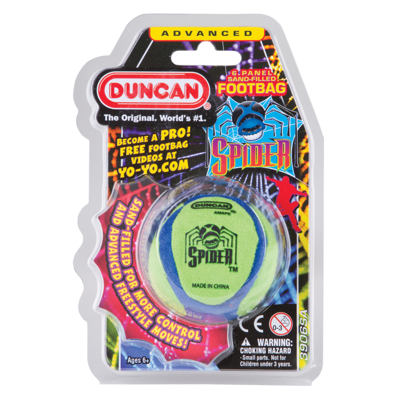 Spider 6 Panel Footbag