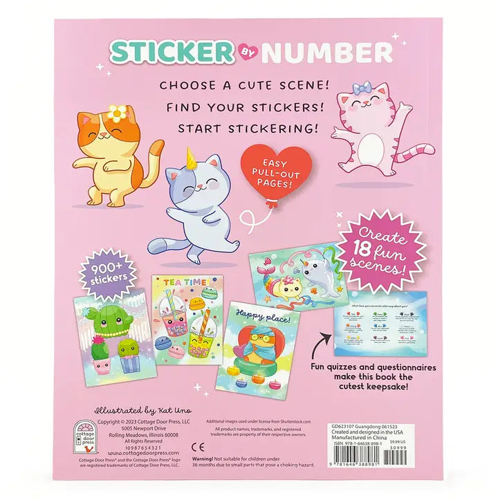 Too Cute Kawaii Sticker by Number