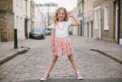 Center Stage Skirt Hot Pink, Size 4-6