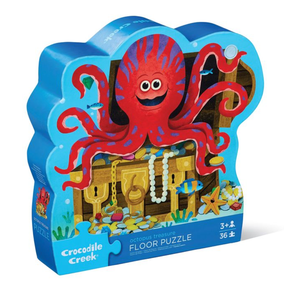 36 pc Octopus Treasure Shaped Puzzle