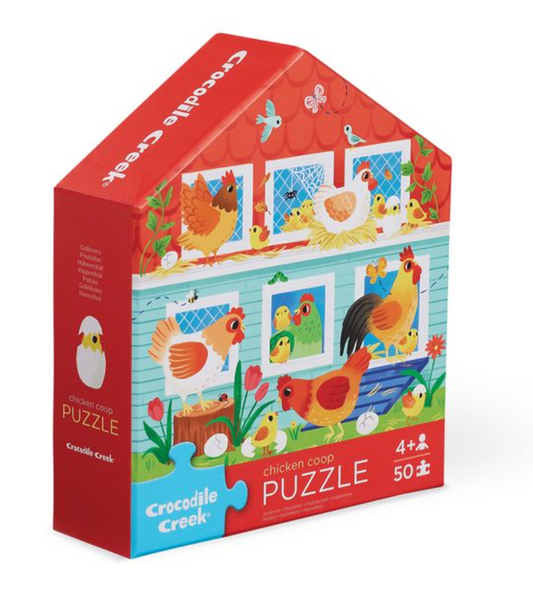 50pc Chicken Coop Puzzle