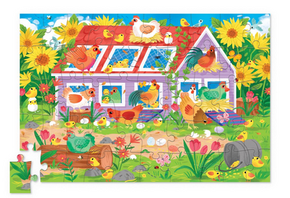 50pc Chicken Coop Puzzle