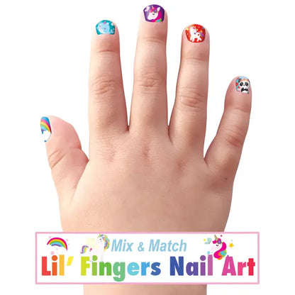 Lil Fingers Nail Art Unicorn Fantasy
