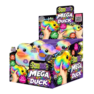 Fun Doh Mega Tie Dye Duck Squishy