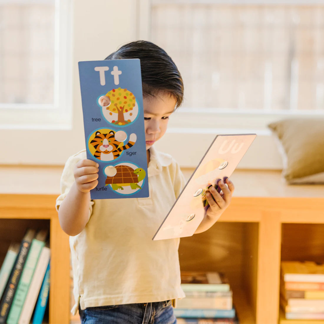Poke a Dot Alphabet Learning Card