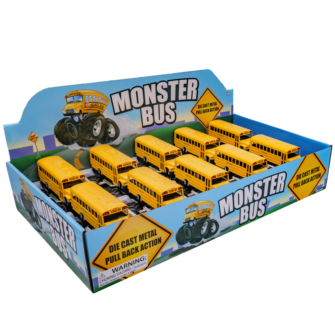 Monster School Bus Diecast