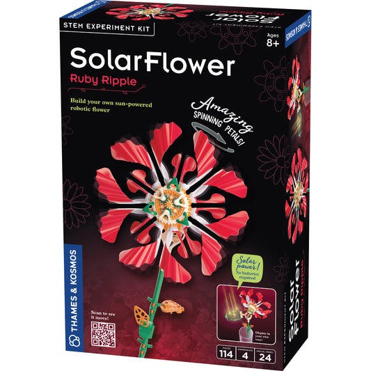 Solar Flower- Ruby Ripple