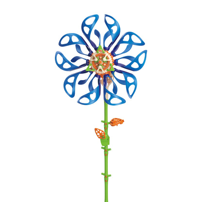 Solar Flower- Sapphire Swirl