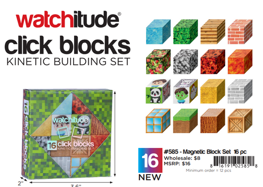 Click Blocks 16pc Building Set