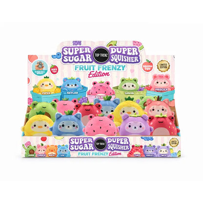 Plush Sugar Squisher Fruit Frenzy