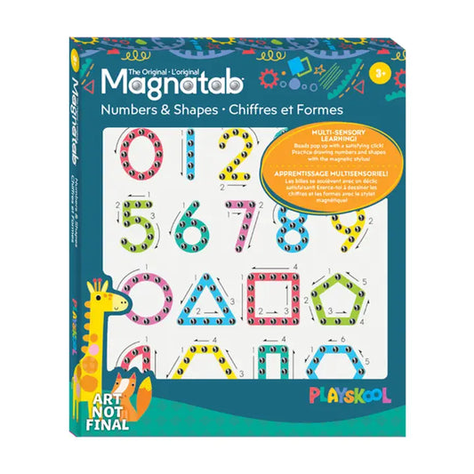 Magnatab Numbers and Shapes