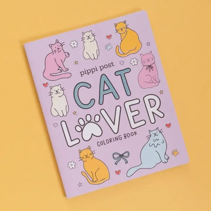 Cat Lover Coloring Book