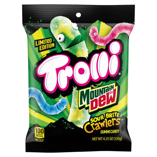 Trolli Mountain Dew Sour Brite Crawlers