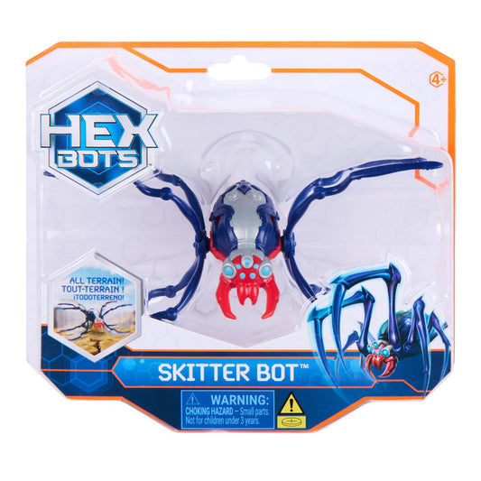 Skitter Bot Spider Blue & Red