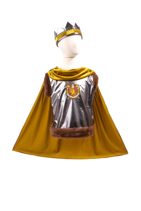 Sir Wolfhound Tunic Cape & Crown, Size 5-6