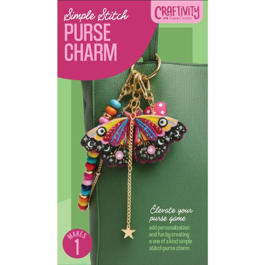 Simple Stitch Purse Charm