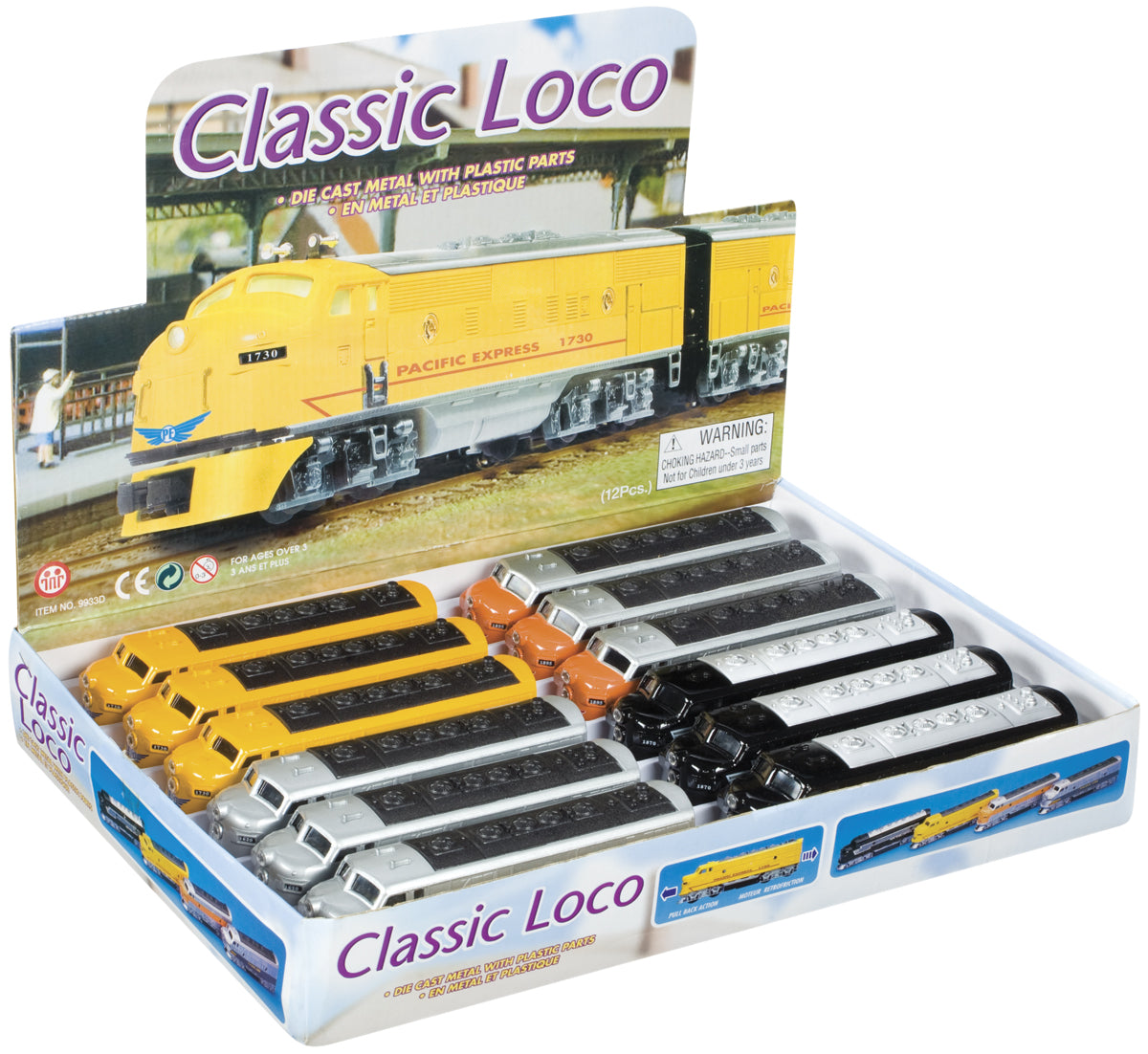 Classic Locomotive Diesel Train