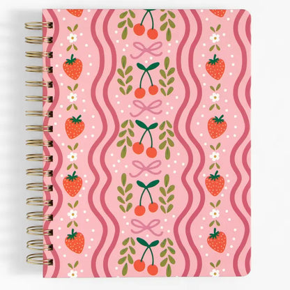 Berries & Bows Spiral Notebook