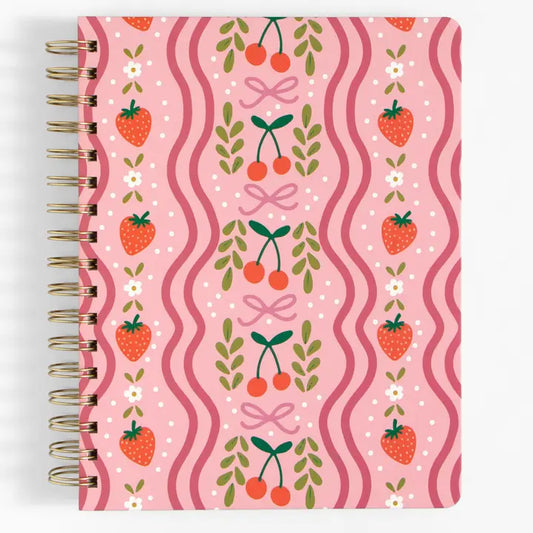 Berries & Bows Spiral Notebook
