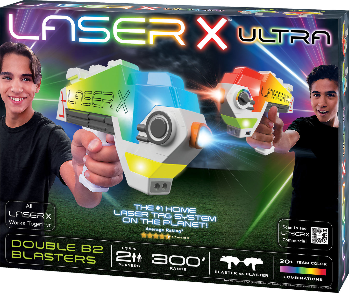 Laser X Ultra- Double B2 Blasters