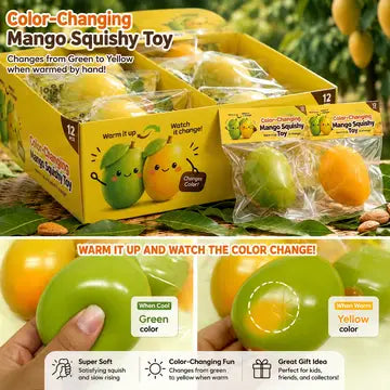 Color Changing Mango Squishy