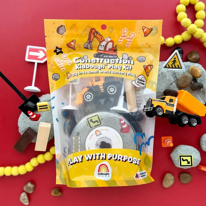 Construction KidDough Play Kit