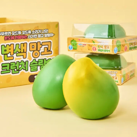 Color Change Mango Squishy