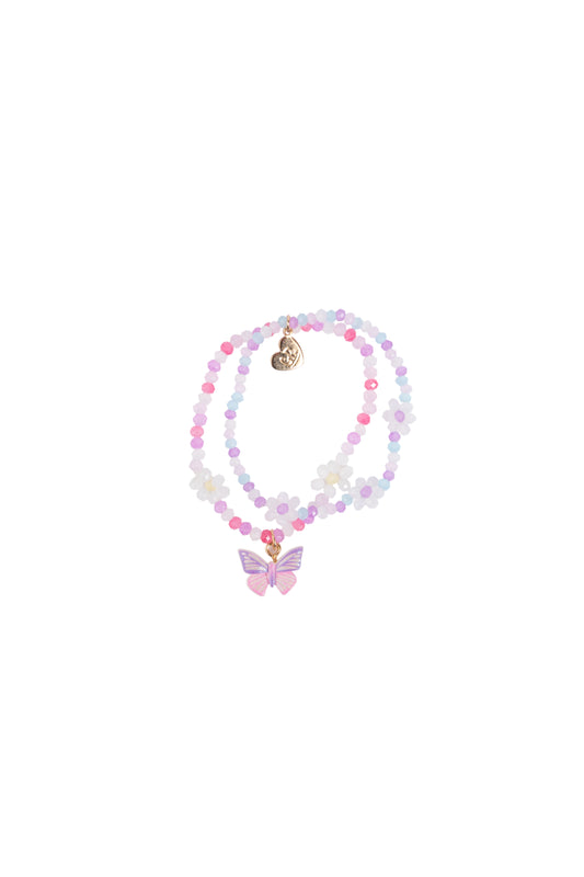 Butterflies and Daisies Bracelet
