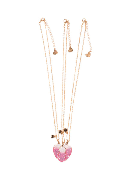 Besties Era Tear & Share Necklaces 3pc