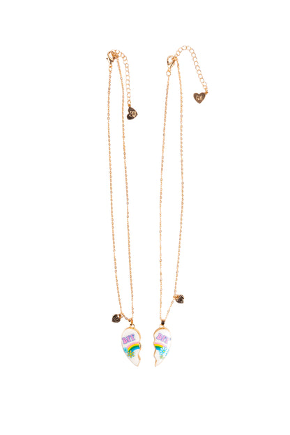 Bodacious Besties Tear & Share Necklaces