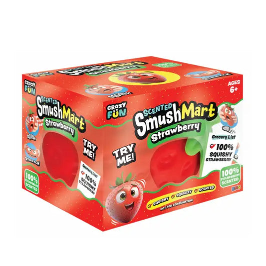 Smushmart Giant Scented Strawberry Squishy