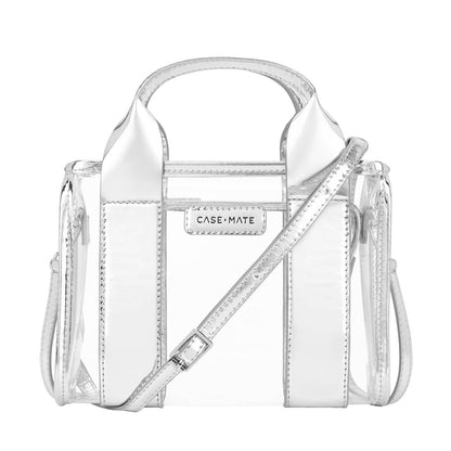 Case-Mate Clear Stadium Bag: Varsity Red Bow