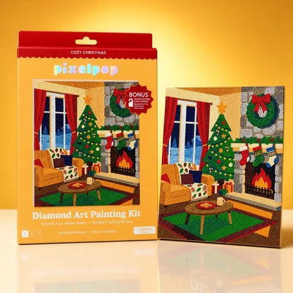 Pixel Pop- Cozy Fireplace