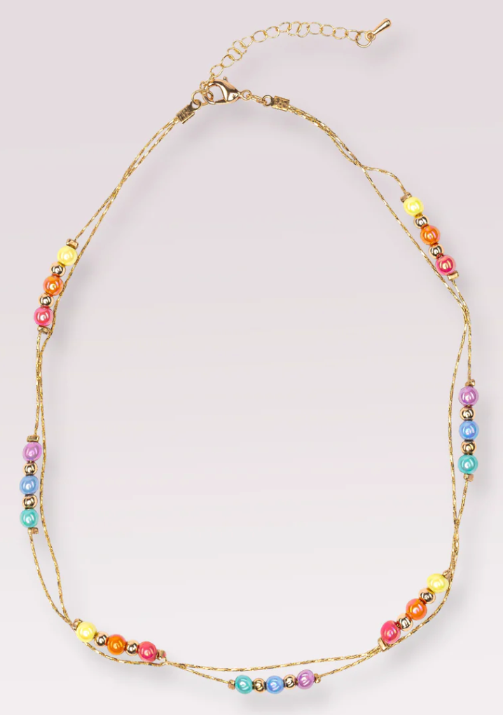 Boutique Golden Rainbow Necklace