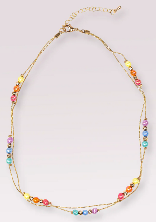 Boutique Golden Rainbow Necklace