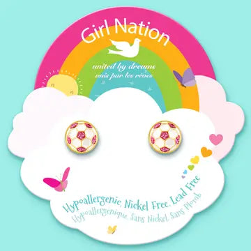 Girl Nation Cutie Stud Earrings
