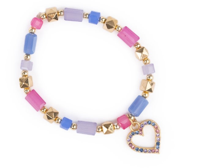 Boutique Chic Heart of Gold Bracelet