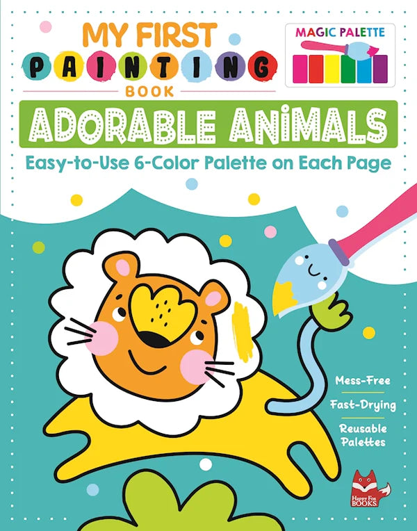 1st Painting  Book Adorable Animals