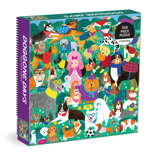 Doggone Days 500 pc Puzzle