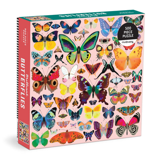 Brilliant Butterflies 500 pc Puzzle