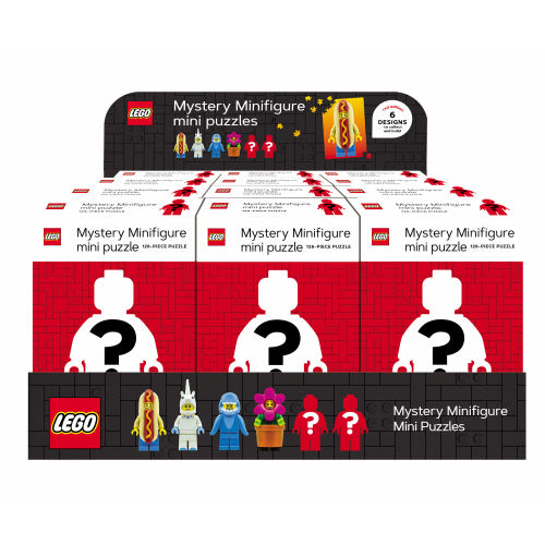 Mystery Minifigure Puzzle Red