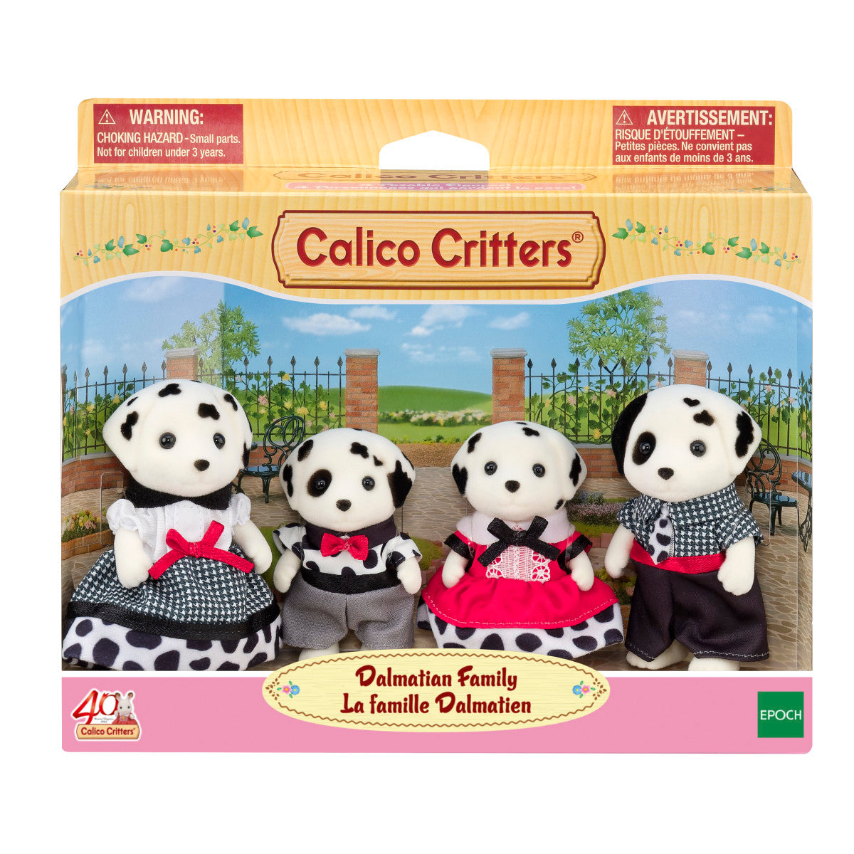 Calico Critters Dalmation Family