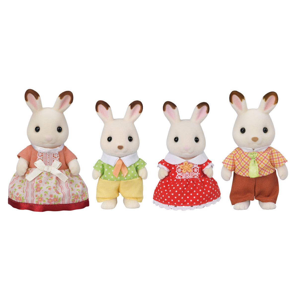 Chocolate Rabbit Family