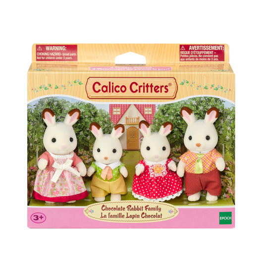Chocolate Rabbit Family