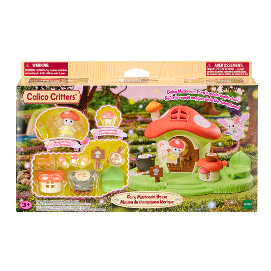 Calico Critters Fairy Mushroom House